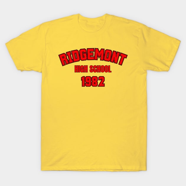 Ridgemont High Class of 82 T-Shirt by Spatski